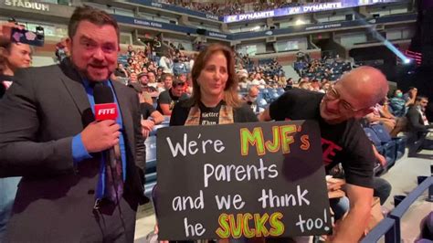 mjf mom|MJF’s Parents think he sucks!